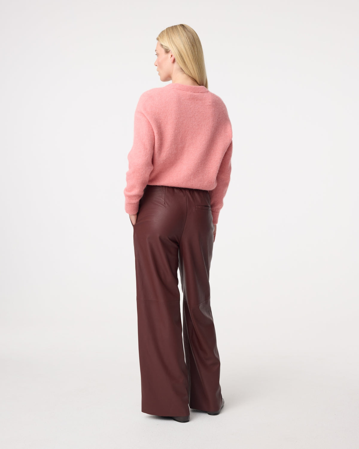 Ada Pants | Burgundy