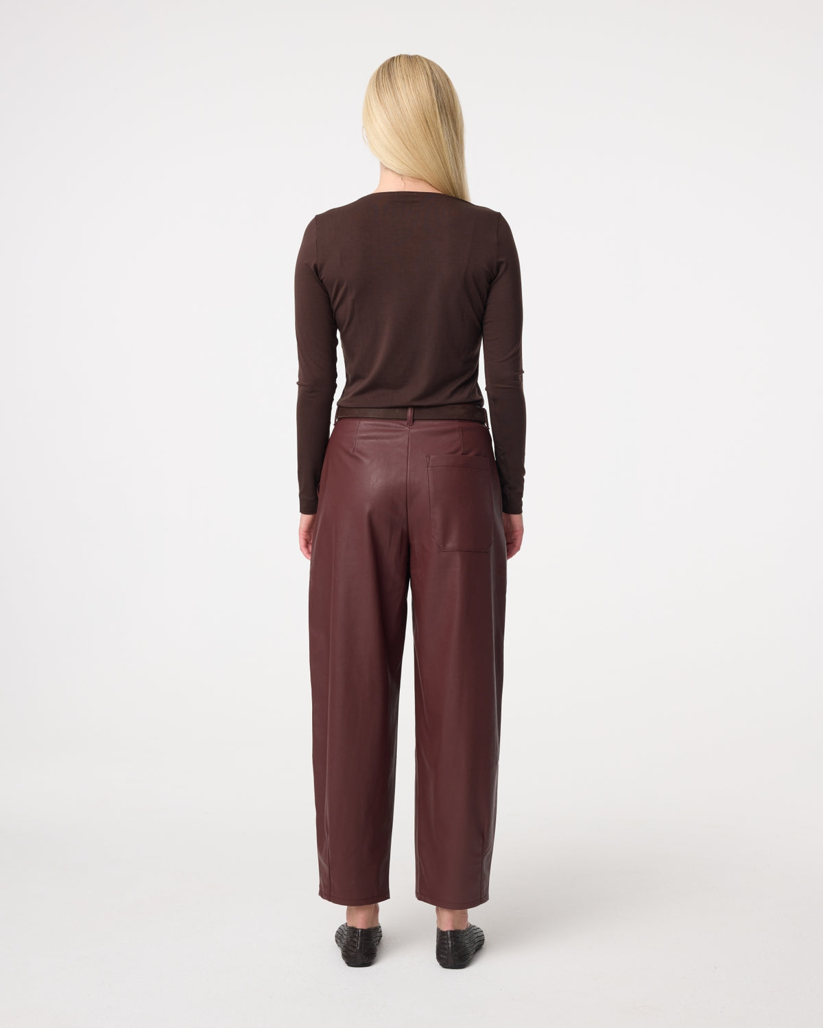 Alba Pants | Burgundy