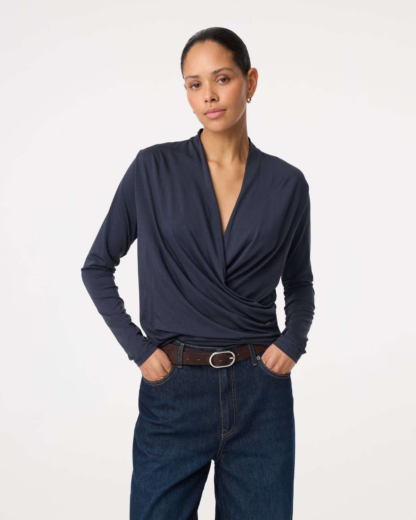 Jetty Top | Night Blue