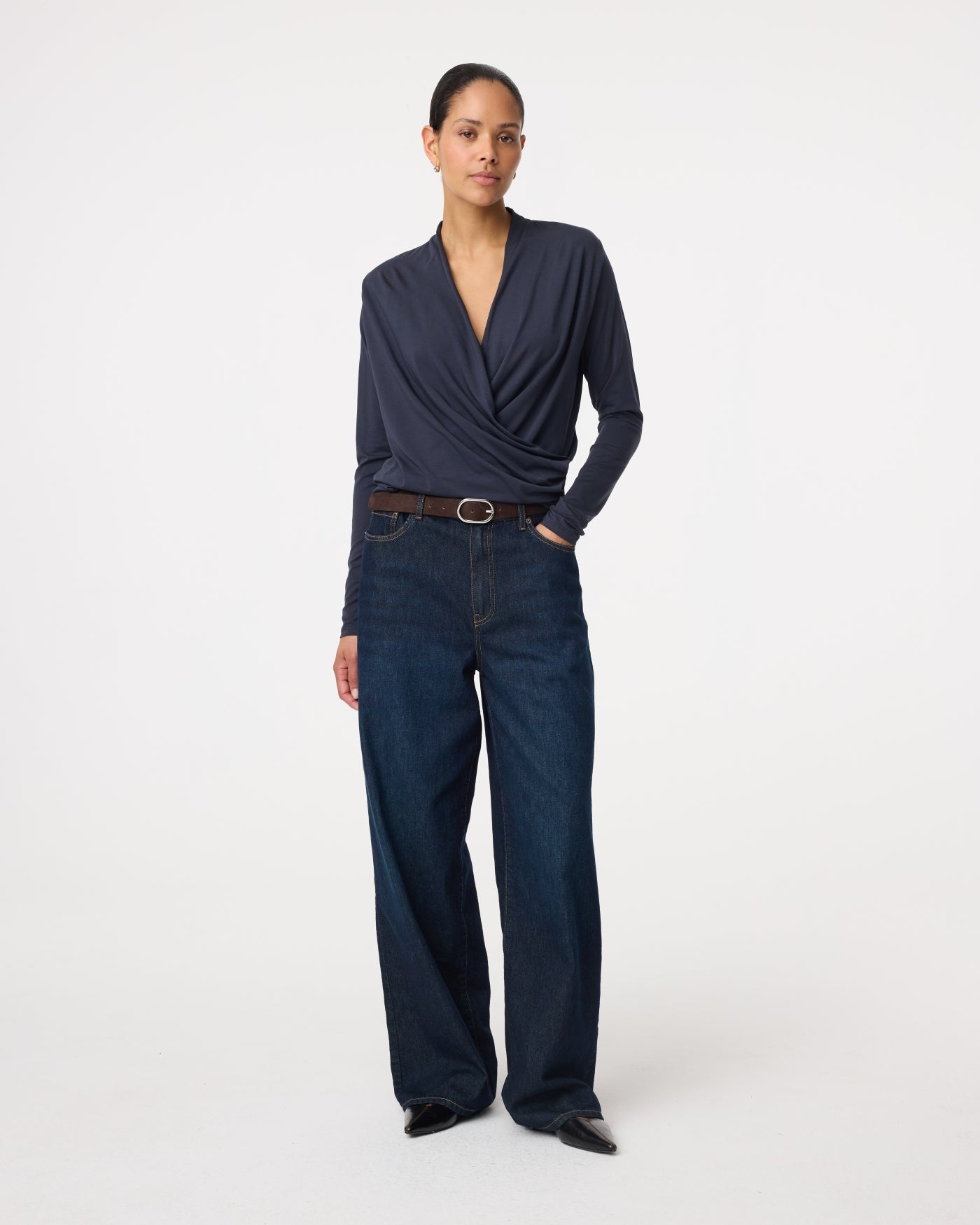 Jetty Top | Night Blue