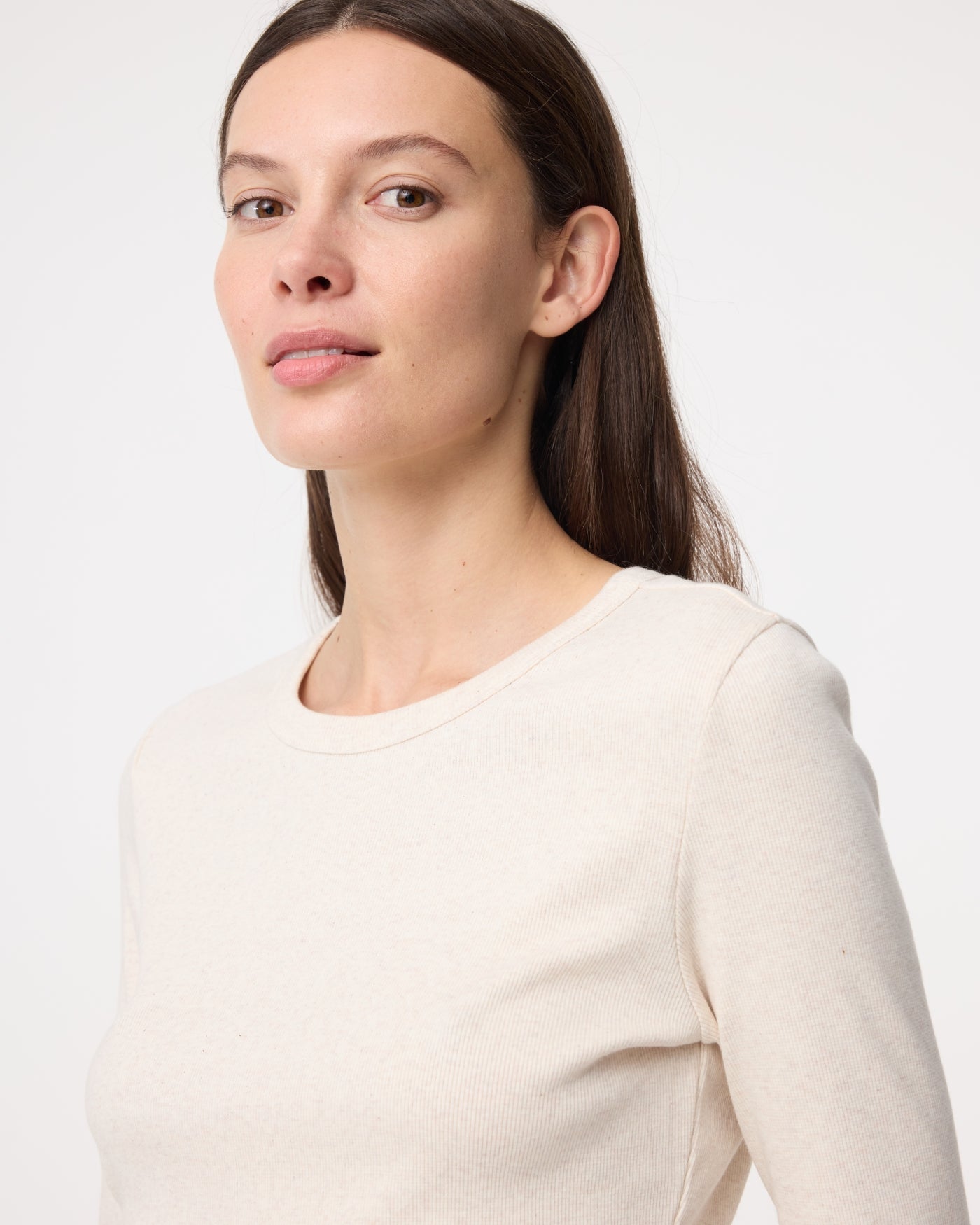Kaley Top | Sand Melange