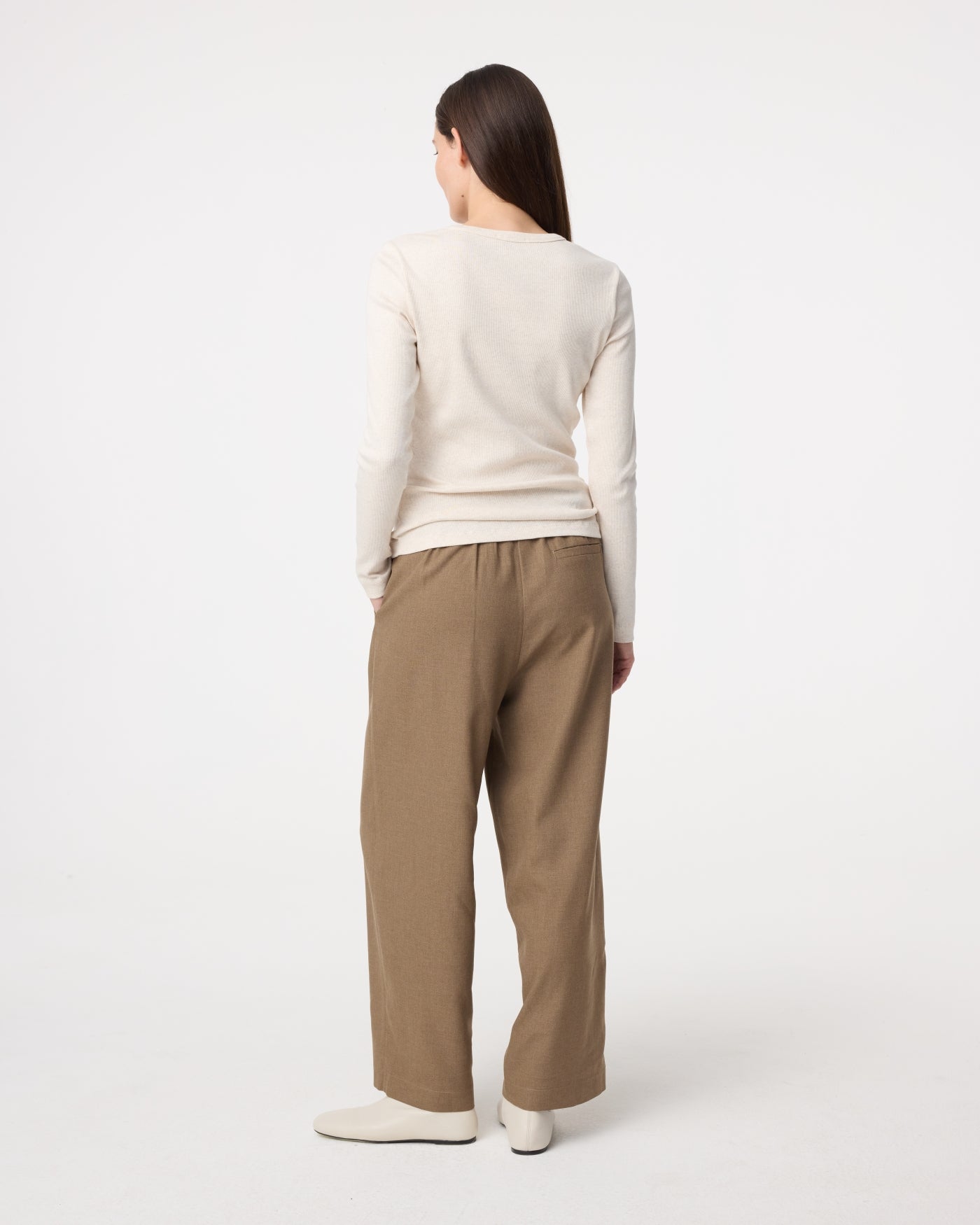 Kaley Top | Sand Melange
