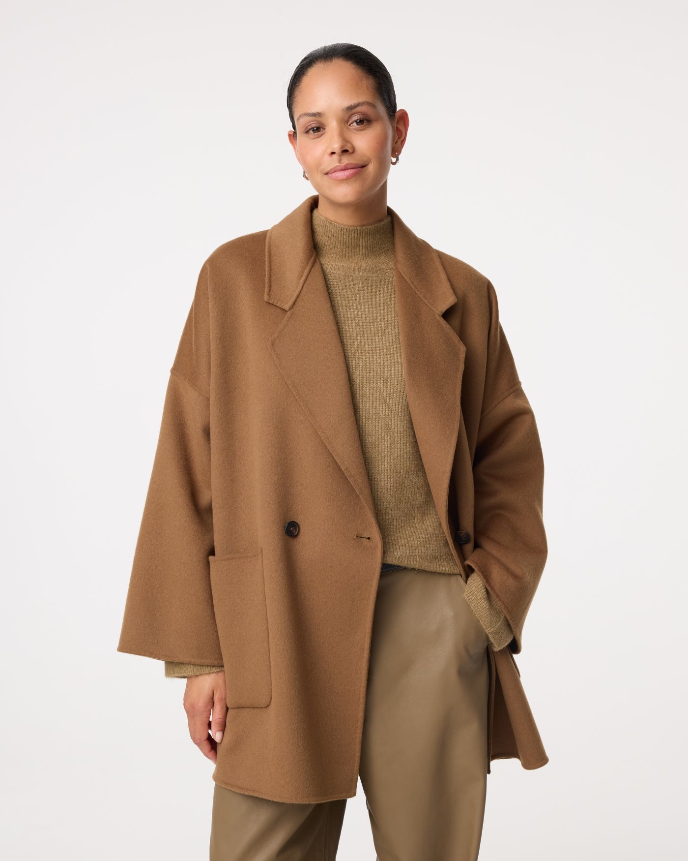 Cape Coat | Hazel