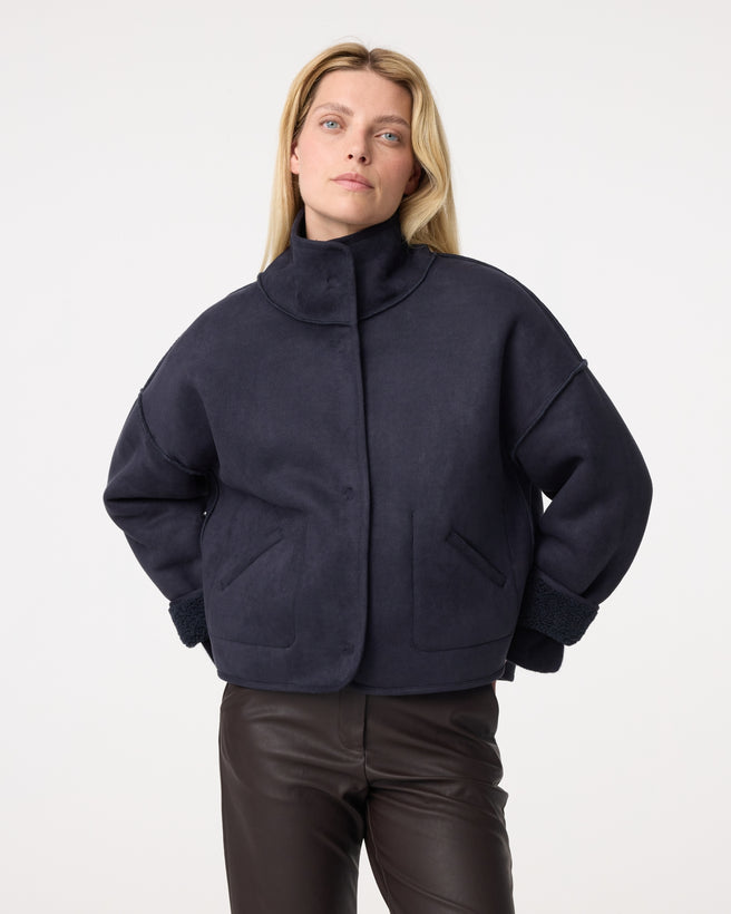 Jill Jacket | Night Blue