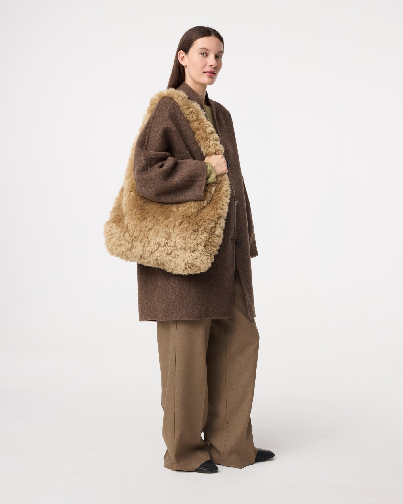 Furry Bag | Hazel
