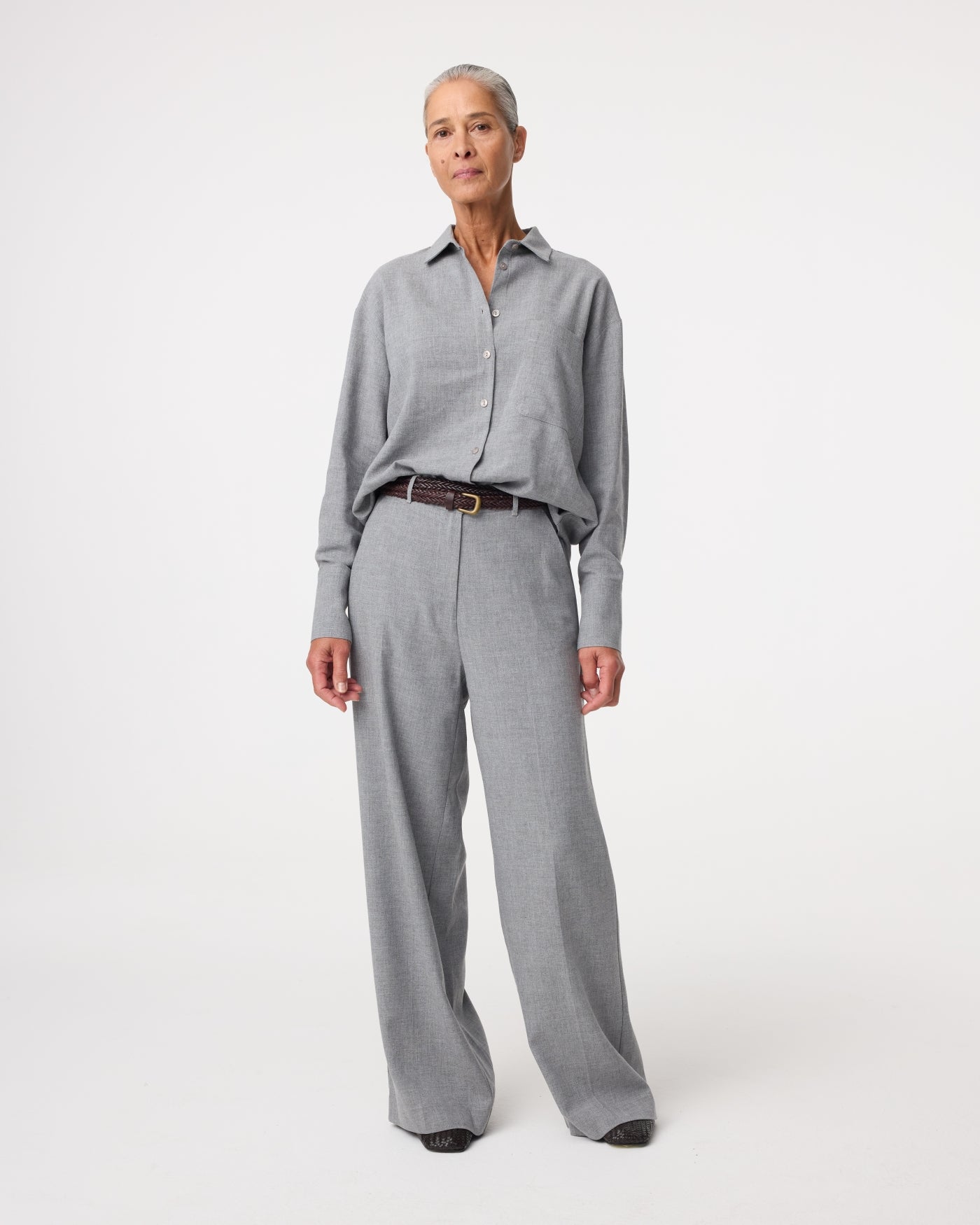 Elain Blouse | Mid Grey