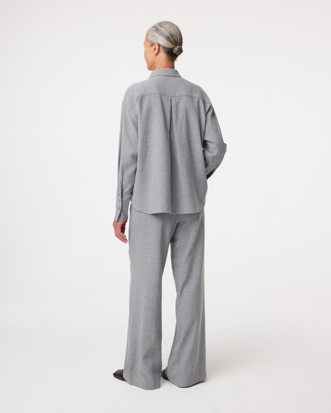 Elain Blouse | Mid Grey