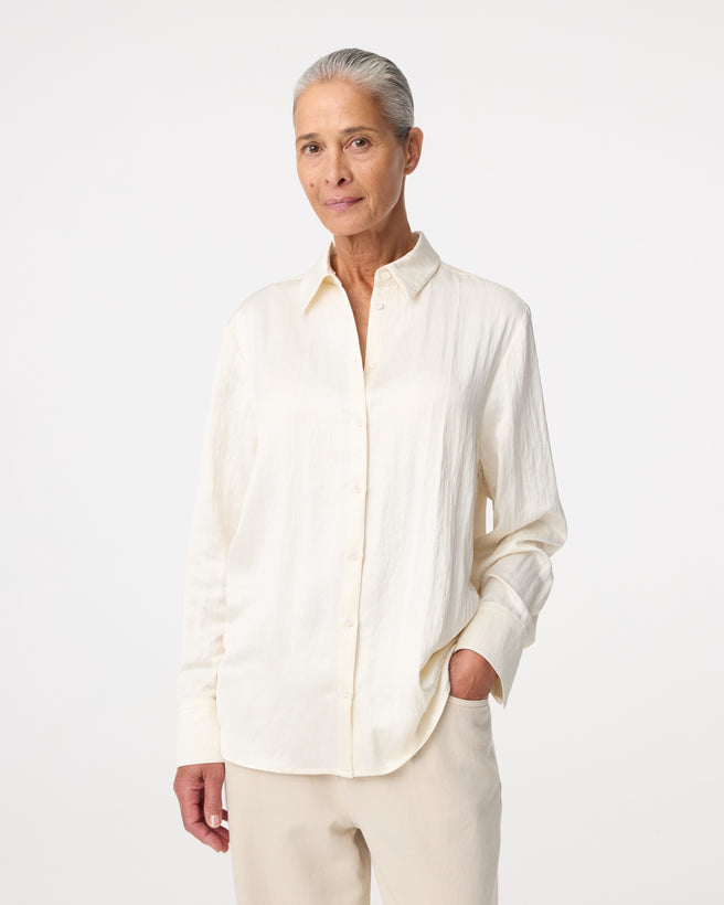 Leo Blouse | Creme