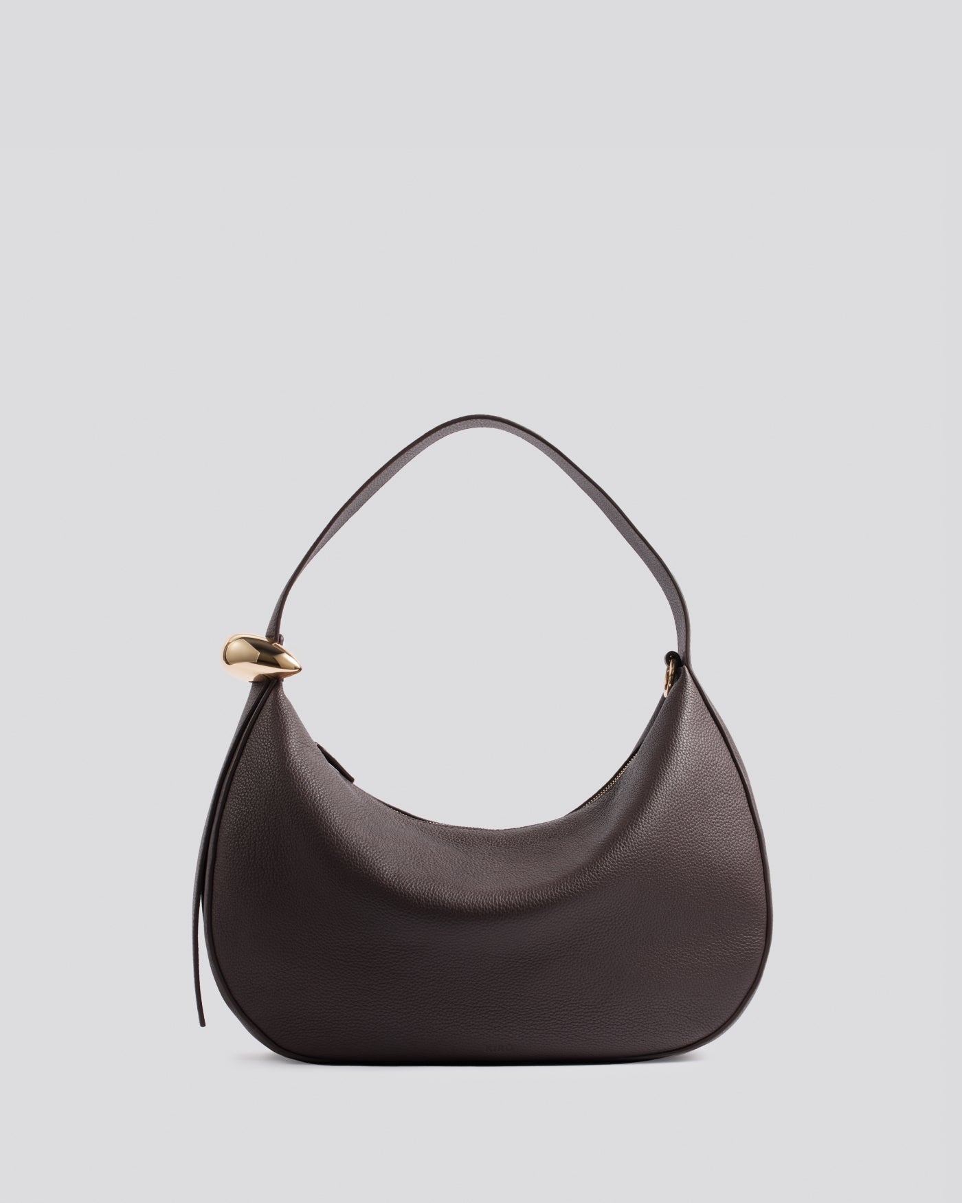 Kirù - Zaha Buckle Bag | Mid Brown