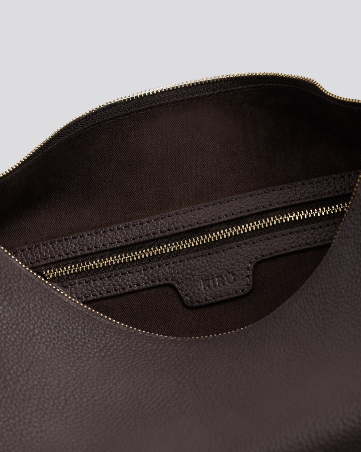 Kirù - Zaha Buckle Bag | Mid Brown